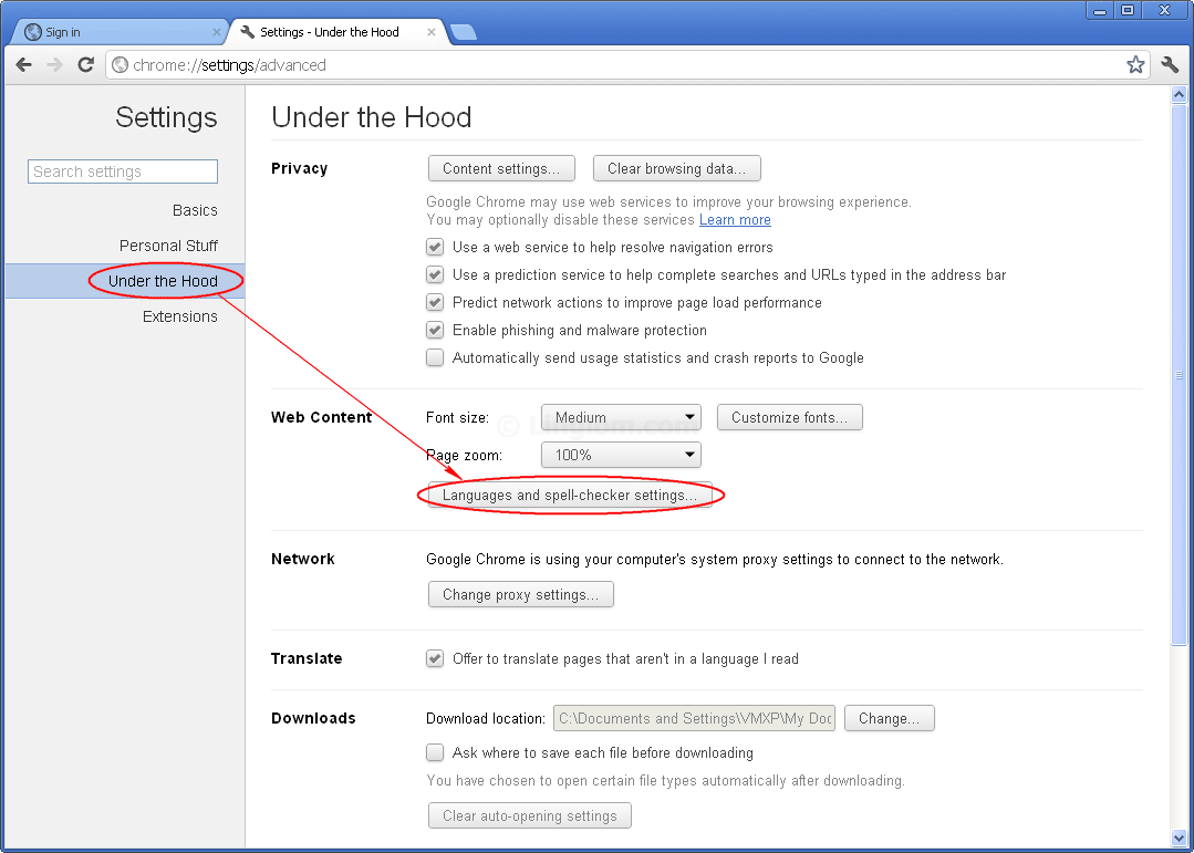 Change Default Language On Google Chrome Browser Linglom